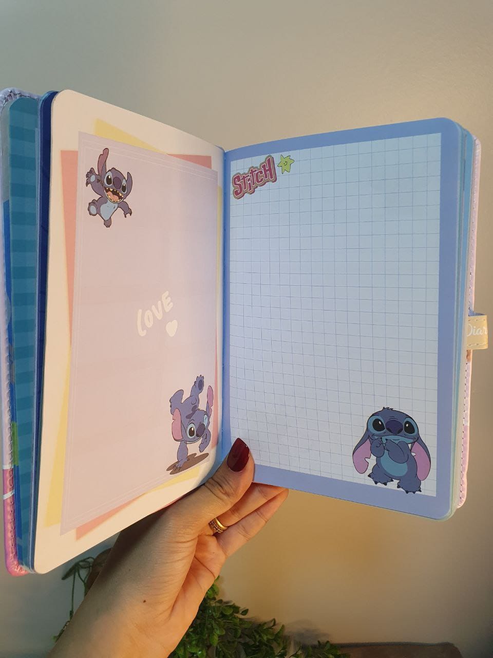 نوت بوك استيتش كبسولة مجسمة كيوت 💙 - الصورة 4