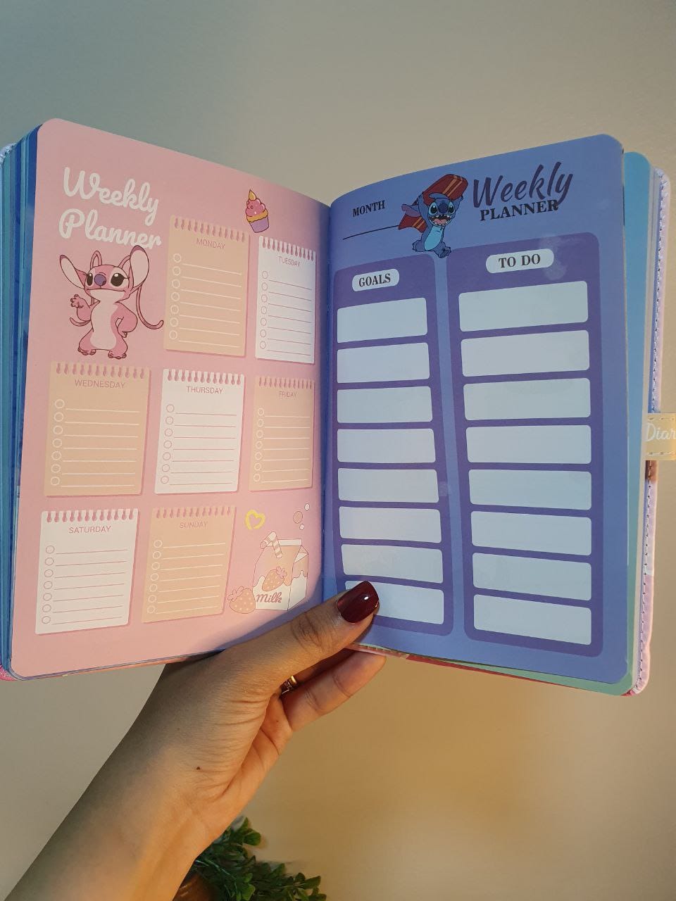 نوت بوك استيتش كبسولة مجسمة كيوت 💙 - الصورة 3