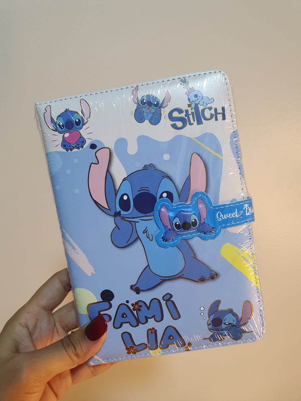 نوت بوك استيتش كبسولة مجسمة كيوت 💙 - الصورة 2