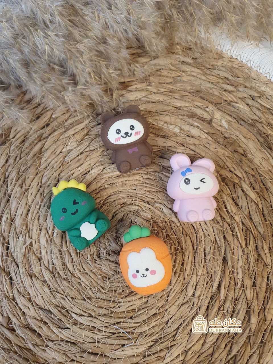 براية واستيكة في قطعة واحدة بتصميم شخصيات كرتونية - الصورة 3