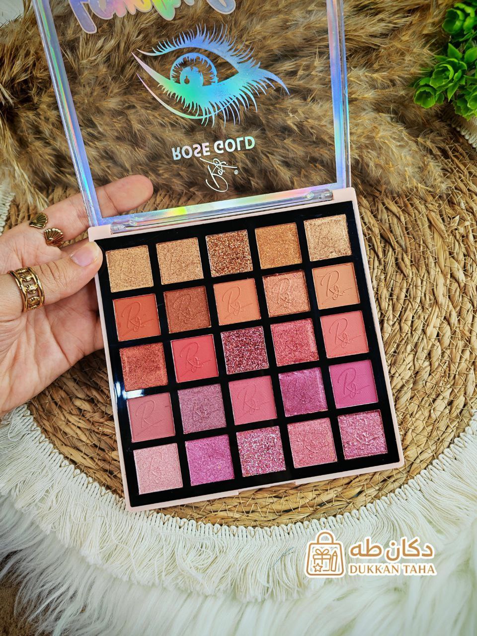 باليت آيشادو روز جولد – 25 لون يخطف الأنظار - الصورة 2