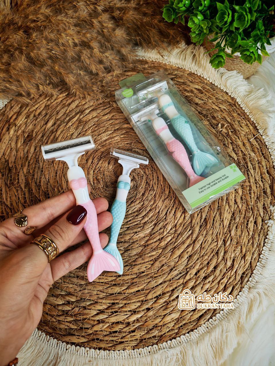 شفرات Anina لإزالة الشعر – شكل عروس البحر