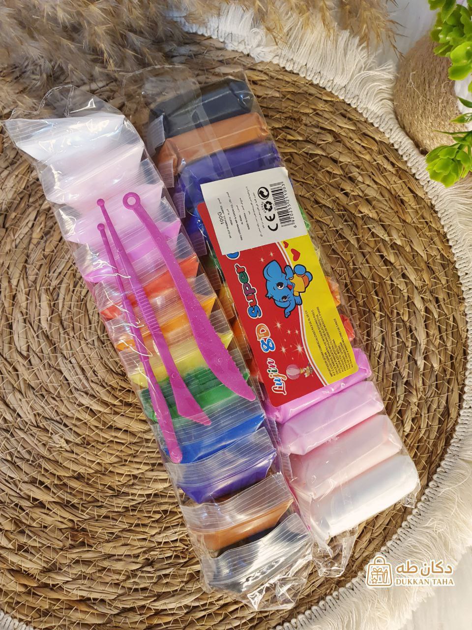 كيس صلصال فوم ملون – 12 لون لتنمية خيال الأطفال - الصورة 4