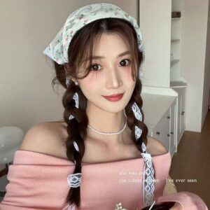 طوق بندانة ستايل تركي-  مريح وثابت على الرأس